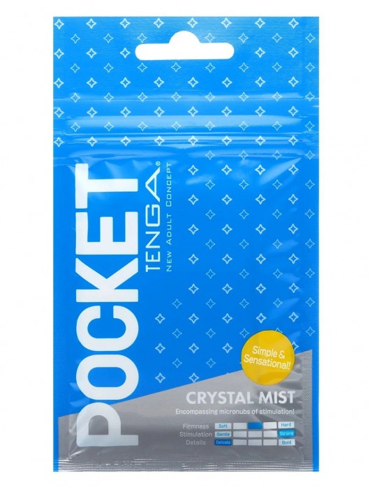 Карманный мастурбатор Crystal Mist - Tenga - в Салавате купить с доставкой