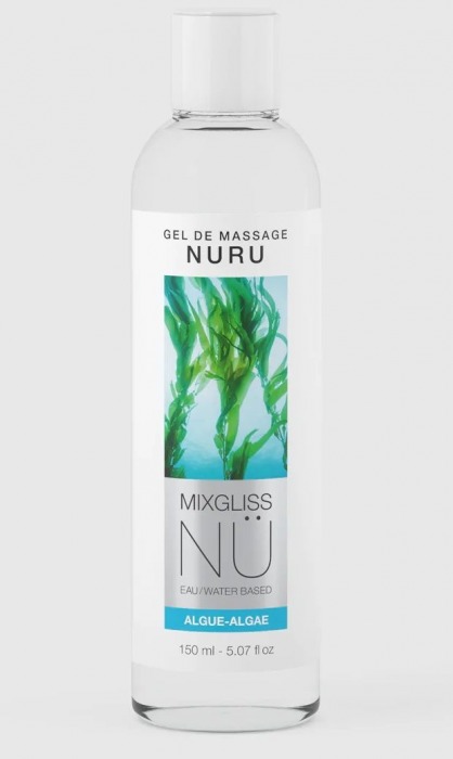 Массажный гель на водной основе Mixgliss NU Algae - 150 мл. - Mixgliss - купить с доставкой в Салавате