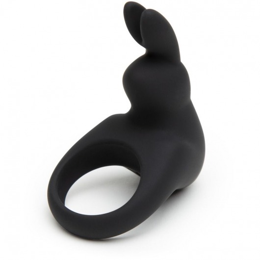 Черное эрекционное виброкольцо Happy Rabbit Rechargeable Rabbit Cock Ring - Happy Rabbit - в Салавате купить с доставкой