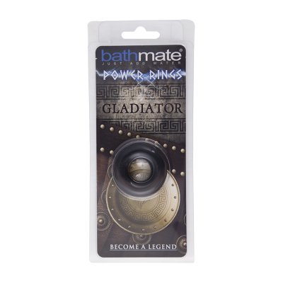 Чёрное эрекционное кольцо Gladiator - Bathmate - в Салавате купить с доставкой