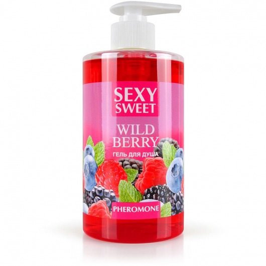 Гель для душа Sexy Sweet Wild Berry с ароматом лесных ягод и феромонами - 430 мл. -  - Магазин феромонов в Салавате