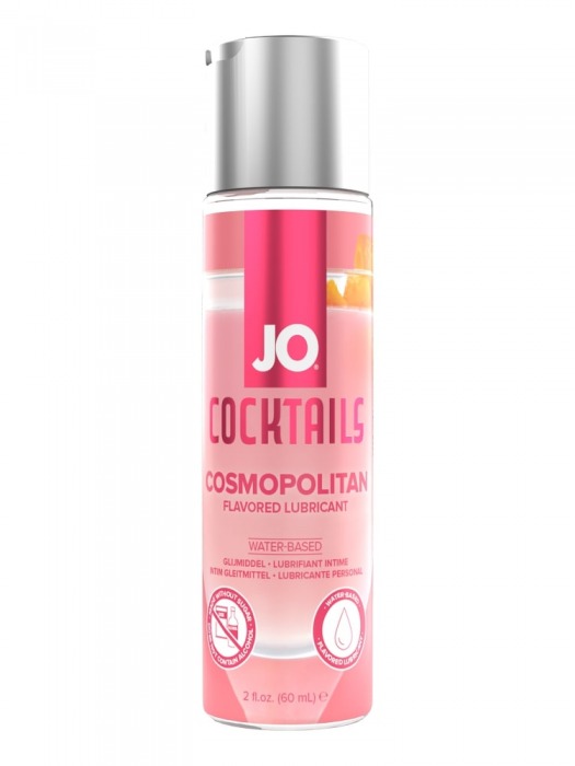 Вкусовой лубрикант на водной основе JO Cocktails Cosmopolitan - 60 мл. - System JO - купить с доставкой в Салавате