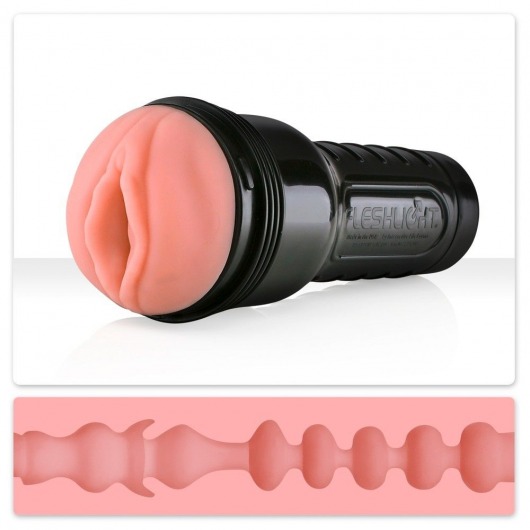 Мастурбатор-вагина Fleshlight - Pink Lady Mini-Lotus - Fleshlight - в Салавате купить с доставкой