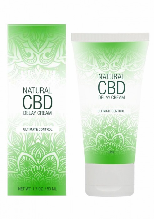 Крем-пролонгатор Natural CBD Delay Cream - 50 мл. - Shots Media BV - купить с доставкой в Салавате