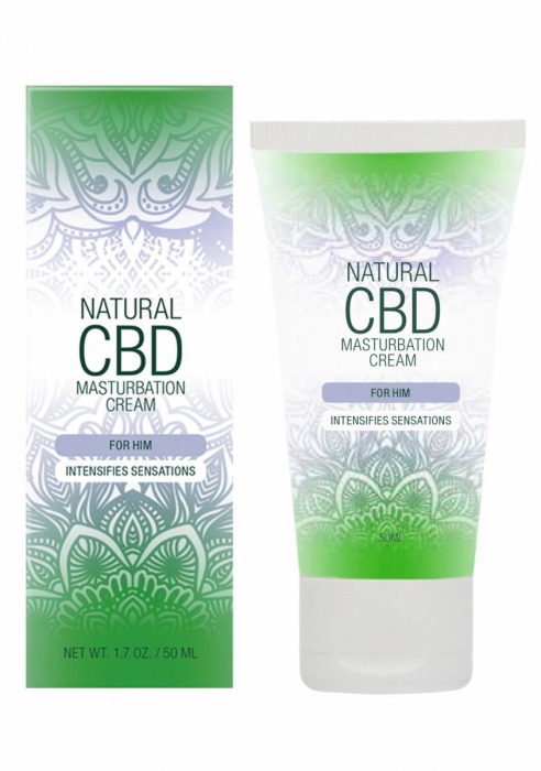 Крем для мастурбации для мужчин Natural CBD Masturbation Cream For Him - 50 мл. - Shots Media BV - купить с доставкой в Салавате