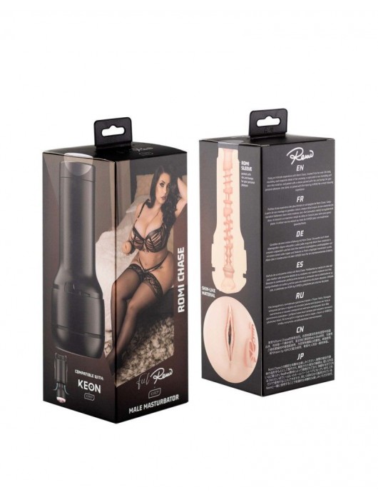 Телесный мастурбатор-вагина Feel Romi Chase - Kiiroo - в Салавате купить с доставкой