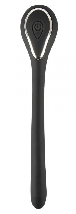 Черный гибкий уретральный стимулятор с вибрацией Vibrating Bendable Dilator - 13,5 см. - Orion - купить с доставкой в Салавате