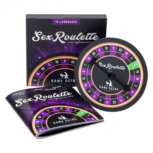 Настольная игра-рулетка Sex Roulette Kamasutra - Tease&Please - купить с доставкой в Салавате