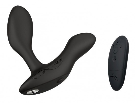Черный анальный вибратор We-Vibe Vector+ - We-vibe - в Салавате купить с доставкой
