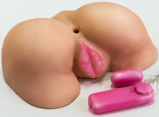 Вибровагина с двумя отверстиями и с выносным пультом - LOVETOY (А-Полимер) - в Салавате купить с доставкой