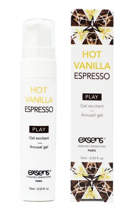 Возбуждающий гель Hot Vanilla Espresso Arousal Gel - 15 мл. - Exsens - купить с доставкой в Салавате