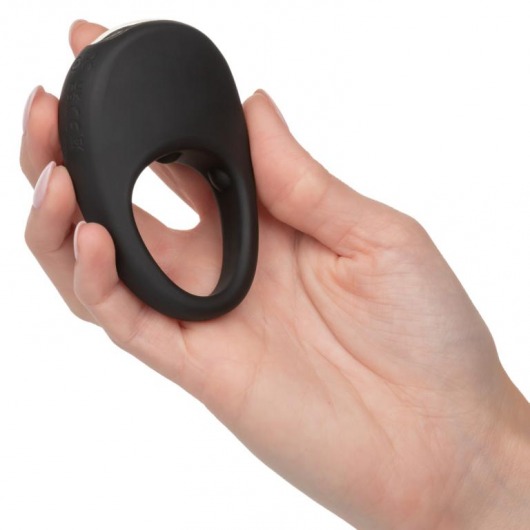 Черное эрекционное виброкольцо Silicone Rechargeable Pleasure Ring - California Exotic Novelties - в Салавате купить с доставкой