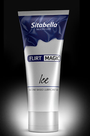 Силиконовая гель-смазка FLIRT MAGIC Ice с лёгким пролонгирующим эффектом - 75 мл. - Sitabella - купить с доставкой в Салавате