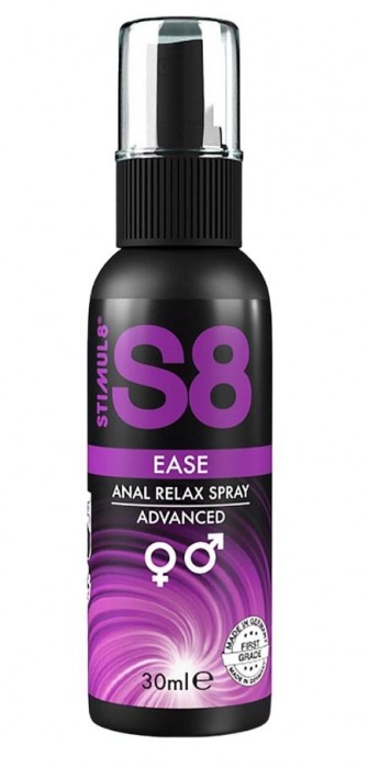 Расслабляющий анальный спрей S8 Ease Anal Relax Spray - 30 мл. - Stimul8 - купить с доставкой в Салавате