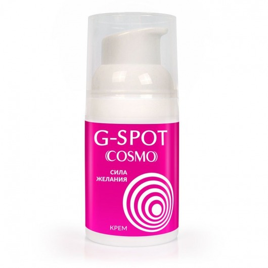 Стимулирующий интимный крем для женщин Cosmo G-spot - 28 гр. - Биоритм - купить с доставкой в Салавате