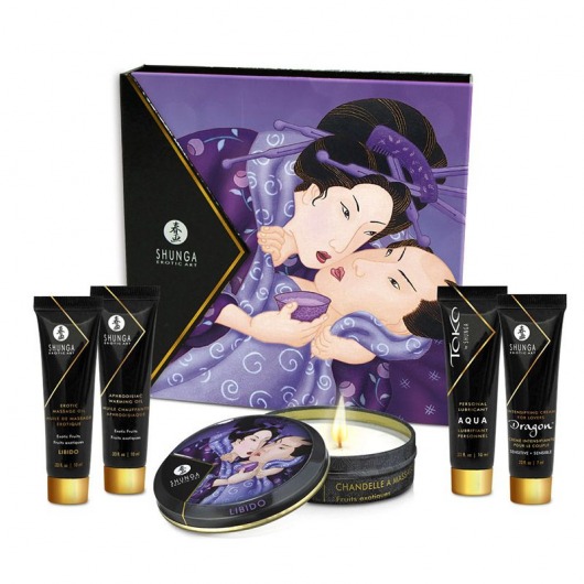 Подарочный набор Geishas secret из 5 предметов - Shunga - купить с доставкой в Салавате