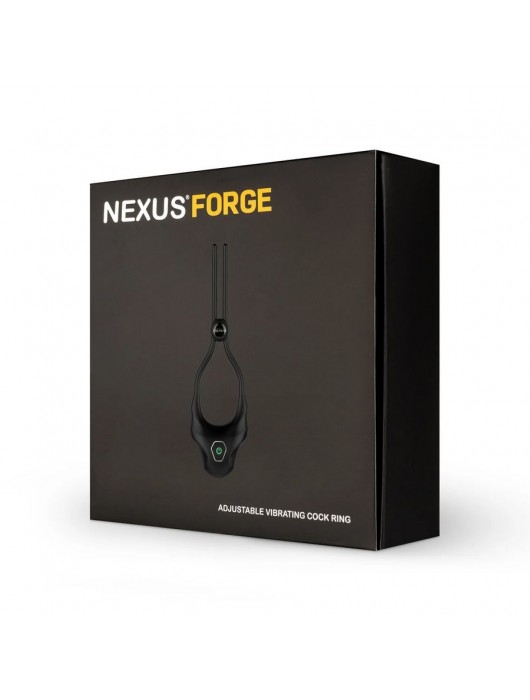 Черное эрекционное лассо с вибрацией Nexus Forge - Nexus Range - в Салавате купить с доставкой