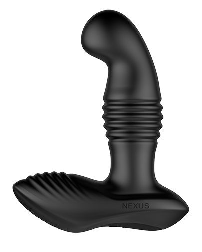 Черный массажер простаты Nexus Thrust с возвратно-поступательными движениями - 13,8 см. - Nexus Range - в Салавате купить с доставкой