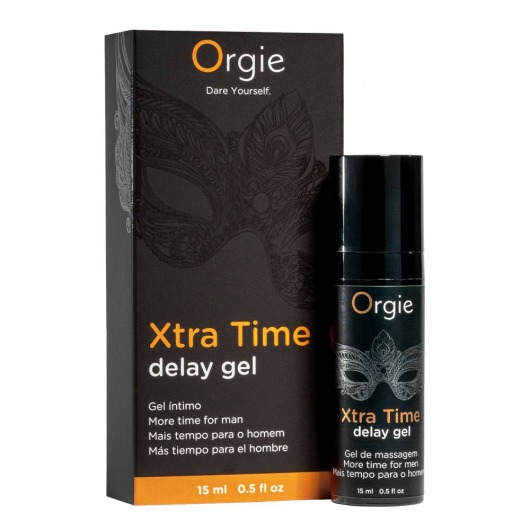 Продлевающий гель Orgie Xtra Time Delay Gel - 15 мл. - ORGIE - купить с доставкой в Салавате