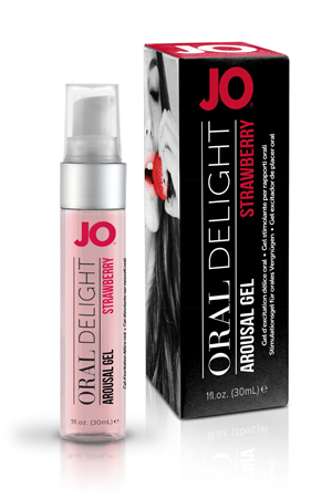 Клубничный лубрикант для оральных ласк Oral Delight Strawberry Sensation - 30 мл. - System JO - купить с доставкой в Салавате