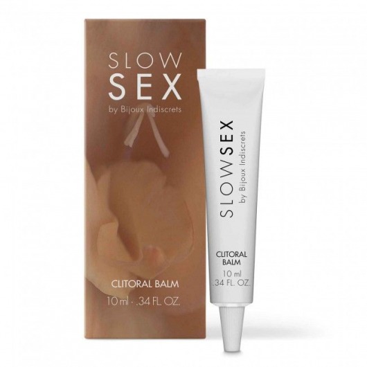 Бальзам для клитора Slow Sex Clitoral Balm - 10 мл. - Bijoux Indiscrets - купить с доставкой в Салавате