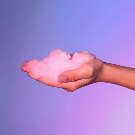 Массажная хрустящая пенка Tickle My Body Cotton Candy с ароматом сладкой ваты - 150 мл. - Love to Love - купить с доставкой в Салавате