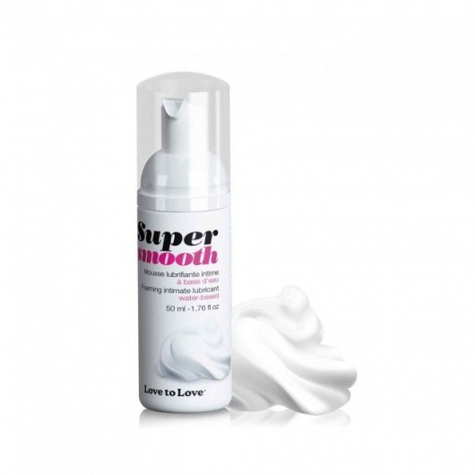 Лубрикант нежнейшая пенка Super Smooth Foaming Intime Lubricant - 50 мл. - Love to Love - купить с доставкой в Салавате