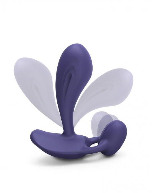 Темно-синий вибромассажер Witty P G Vibrator with Remote Control - Love to Love - в Салавате купить с доставкой