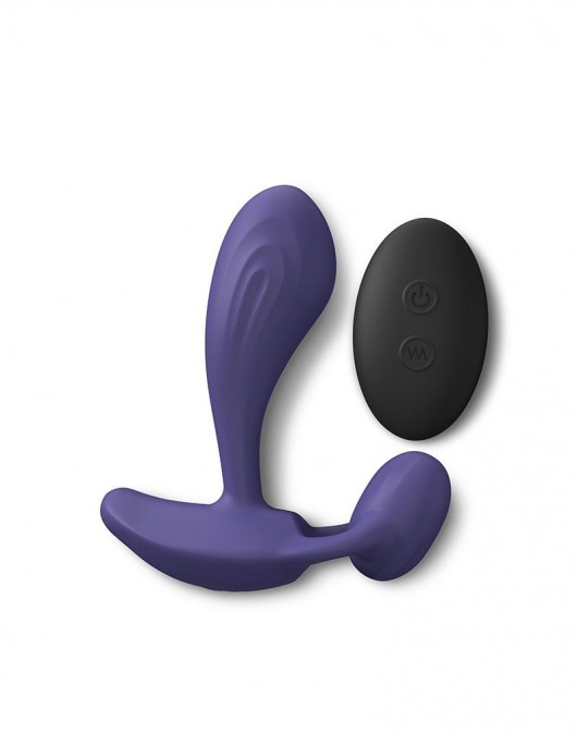 Темно-синий вибромассажер Witty P G Vibrator with Remote Control - Love to Love - в Салавате купить с доставкой