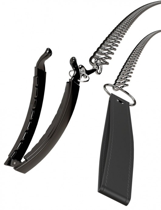 Зажим для половых губ с поводком Pussy Clamp With A Leash - Orion - купить с доставкой в Салавате