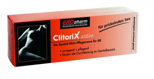 Возбуждающий крем для женщин ClitoriX active - 40 мл. - Joy Division - купить с доставкой в Салавате