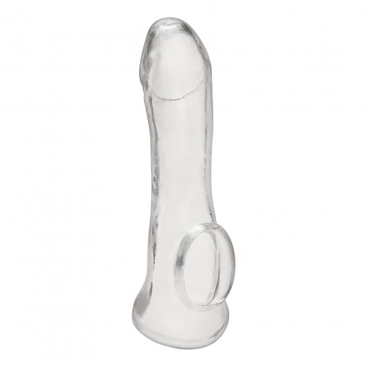 Прозрачная насадка на пенис Transparent Penis Enhancing Sleeve Extension - 15,9 см. - BlueLine - в Салавате купить с доставкой