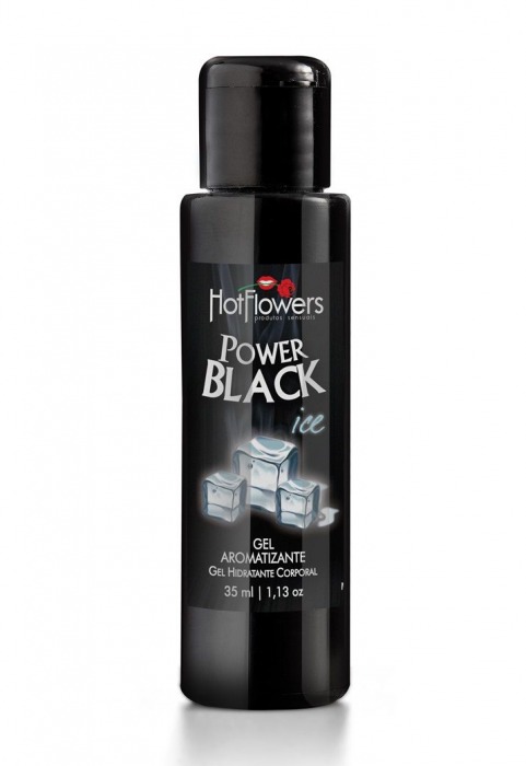 Стимулирующий гель для массажа Power Black - 35 мл. - HotFlowers - купить с доставкой в Салавате