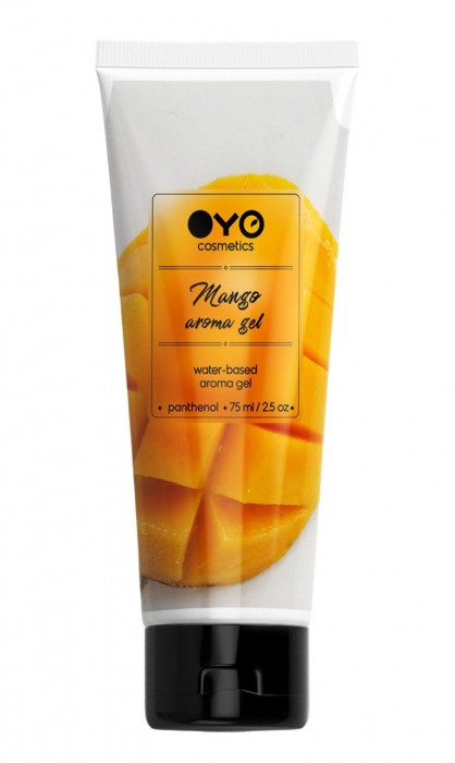 Лубрикант на водной основе OYO Aroma Gel Mango с ароматом манго - 75 мл. - OYO - купить с доставкой в Салавате