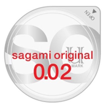 Ультратонкий презерватив Sagami Original - 1 шт. - Sagami - купить с доставкой в Салавате