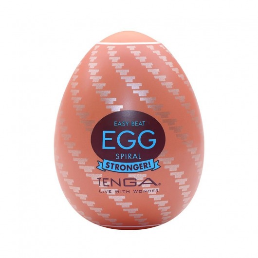 Мастурбатор-яйцо Tenga Egg Spiral - Tenga - в Салавате купить с доставкой