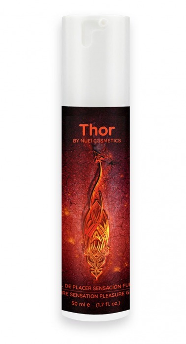 Возбуждающий унисекс гель Thor Fire Gel - 50 мл. - Nuei cosmetics - купить с доставкой в Салавате