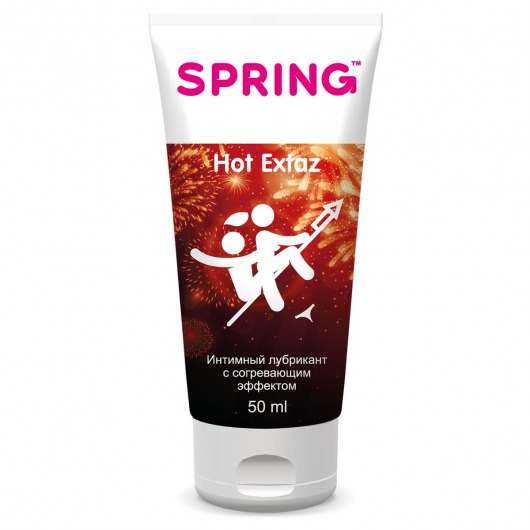 Согревающие интимный лубрикант Spring Hot Extaz - 50 мл. - SPRING - купить с доставкой в Салавате