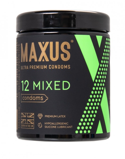 Презервативы MAXUS Mixed - 12 шт. - Maxus - купить с доставкой в Салавате