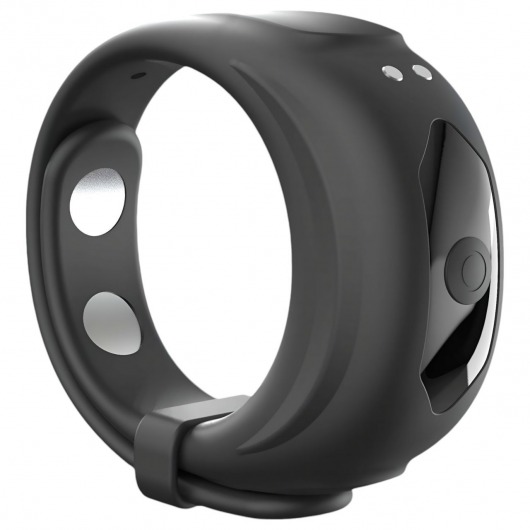 Черное эрекционное виброкольцо Fit Vibe Ring - Dorcel - в Салавате купить с доставкой