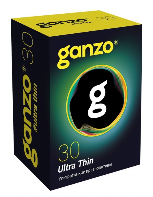 Супертонкие презервативы Ganzo Ultra thin - 30 шт. - Ganzo - купить с доставкой в Салавате
