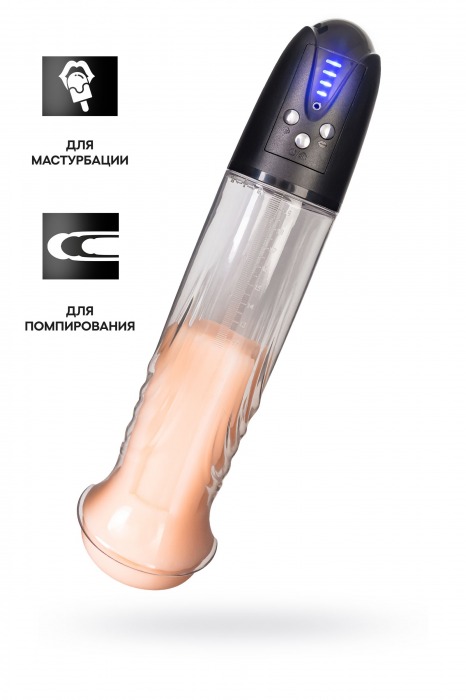 Автоматическая помпа для пениса Thorin - Sexus - в Салавате купить с доставкой