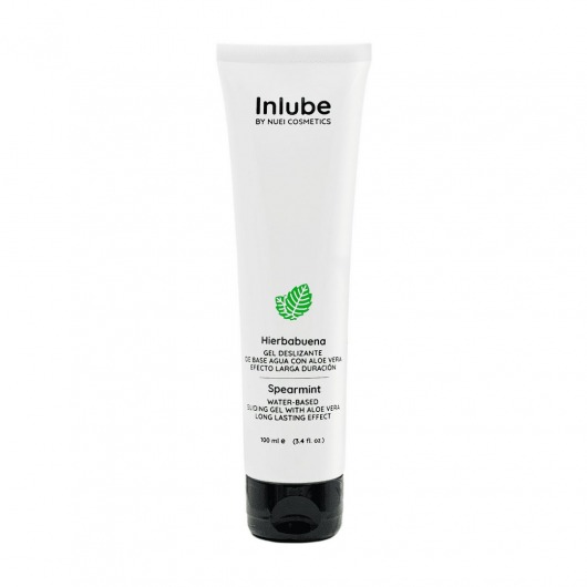 Водный лубрикант Nuei Inlube с алоэ вера и ароматом мяты - 100 мл. - Nuei cosmetics - купить с доставкой в Салавате