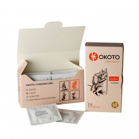 Презервативы OKOTO Classic - 12 шт. - Sitabella - купить с доставкой в Салавате