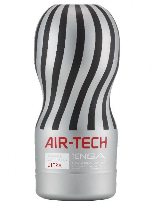 Серый мастурбатор Reusable Vacuum CUP ULTRA - Tenga - в Салавате купить с доставкой