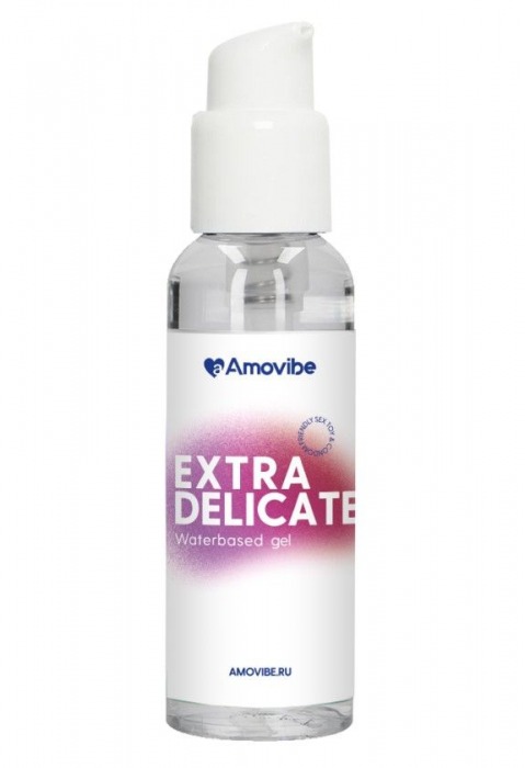 Гель на водной основе Amovibe Extra Delicate - 100 мл. - Amovibe - купить с доставкой в Салавате