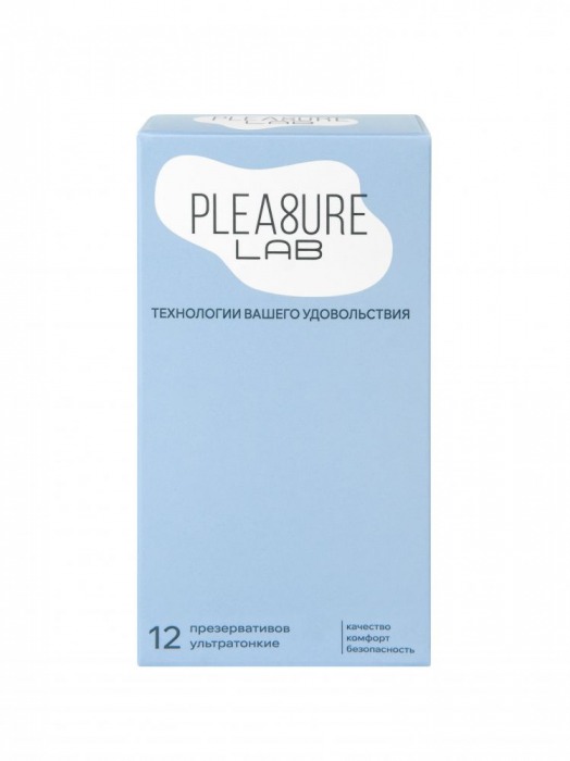 Ультратонкие презервативы Pleasure Lab - 12 шт. - Pleasure Lab - купить с доставкой в Салавате
