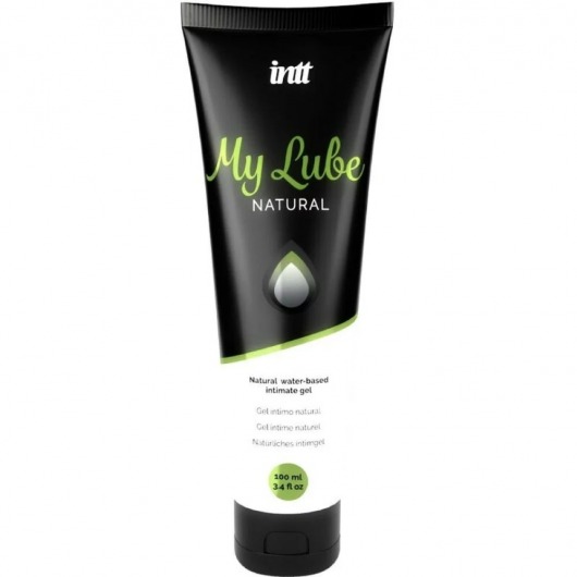 Увлажняющий гель-лубрикант на водной основе  для тела My Lube Natural - 100 мл. - INTT - купить с доставкой в Салавате