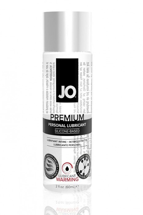 Возбуждающий лубрикант на силиконовой основе JO Personal Premium Lubricant  Warming - 60 мл. - System JO - купить с доставкой в Салавате