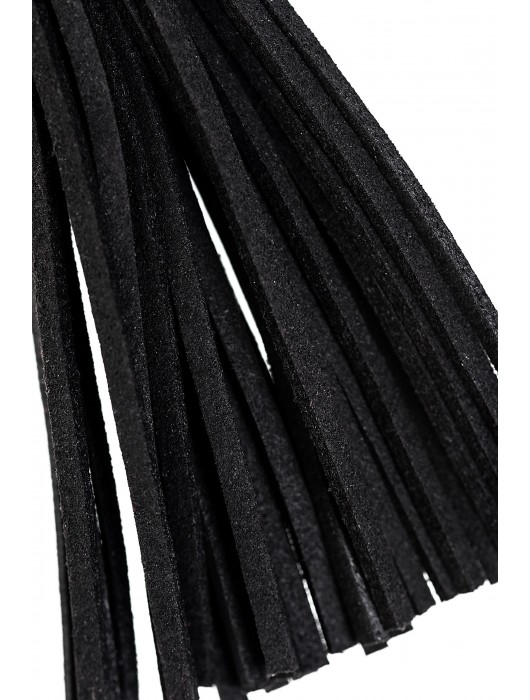 Зажимы на соски «Прищепки» с черными кисточками из замши - Pecado - купить с доставкой в Салавате